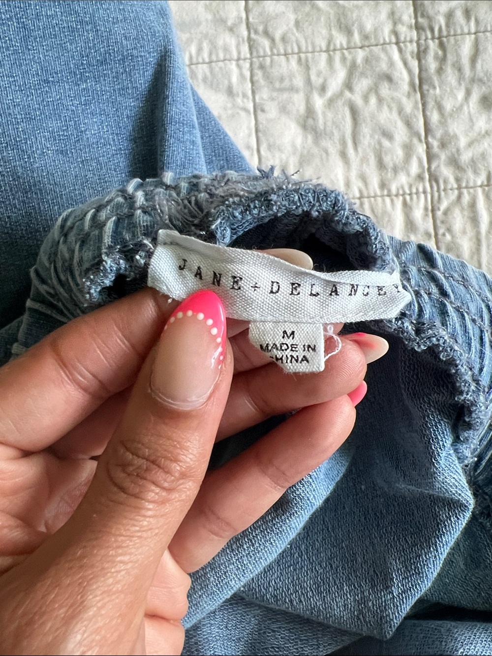Jane + Delancey Blue Lounge Pants - Picture 7 of 10